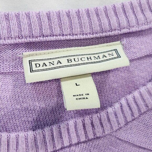 Dana Buchman size Large crossover purple Blouse
Lot I - Picture 3 of 7